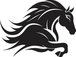 Stallion Spirit Vector Horse Logo Design Equestrian Elegance Horse Icon Design