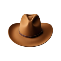 AI generated cowboy hat vintage style png