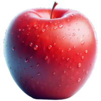 Fresh and sweet red apples png