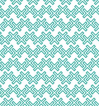 Seamless  geometric pattern in abstract style vector