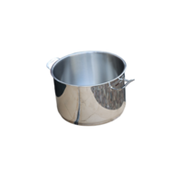 High steel cooking pot png