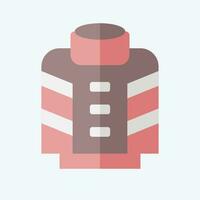 Icon Fireman. related to Firefighter symbol. flat style. simple design editable. simple illustration vector