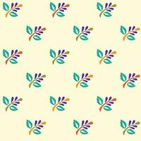 Seamless textile pattern of all over printing vector