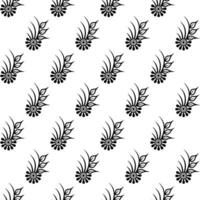 Seamless textile pattern of all over printing vector