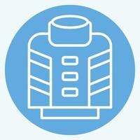 Icon Fireman. related to Firefighter symbol. blue eyes style. simple design editable. simple illustration vector