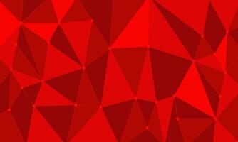 Bright background of red polygons with a contour. vector