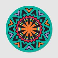 Vector floral mandala