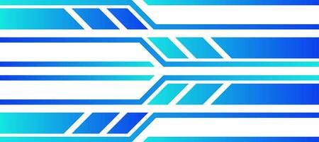 abstract chevron tech arrow blue lines gradient background vector