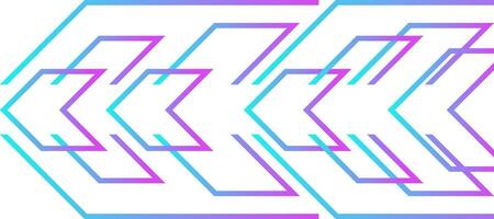 futuristic tech arrows purple gradient stripes lines background vector