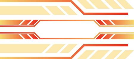 abstract orange arrow gradient futuristic technology  background vector