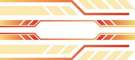 abstract orange arrow gradient futuristic technology  background vector