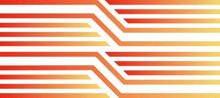 abstract futuristic stripes lines orange gradient background vector