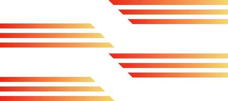 abstract horizontal stripes lines orange gradient background vector