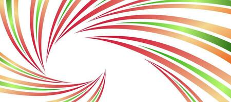 abstract spiral vortex tricolor indian flag banner background vector