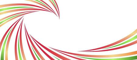 abstract spiral flow tricolor indian flag banner background vector