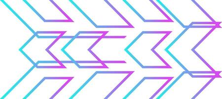 futuristic tech arrows chevron purple gradient lines background vector