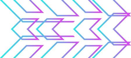 futuristic tech arrows chevron purple gradient lines background vector