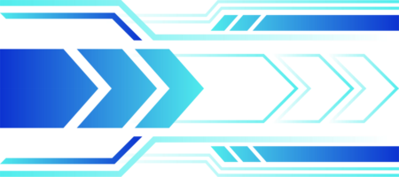 techno seta azul linhas gradiente futurista fundo transparente png