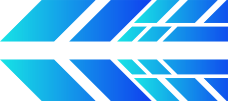 abstract technology arrow blue gradient background transparent png