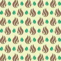 Fire abstract repeating pattern design vector illustration