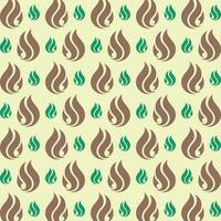 Fire abstract repeating pattern design vector illustration