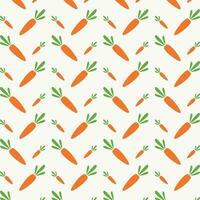 Carrot design vector illustration seamless repeating pattern background