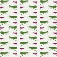 Dragonfly colorful pattern beautiful background vector illustration