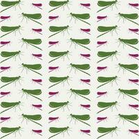 Dragonfly colorful pattern beautiful background vector illustration
