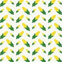 Corn design vector illustration seamless repeating pattern background