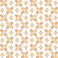 Band Aid trendy abstract pattern repeating vector illustration background
