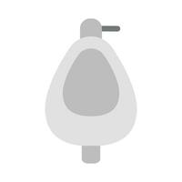 Urinal Vector Flat Icon For Personal And Commercial Use.