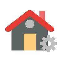 Home Setting Vector Flat Icon For Personal And Commercial Use.
