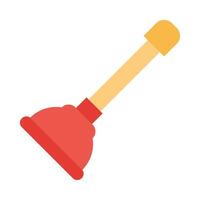 Plunger Vector Flat Icon For Personal And Commercial Use.