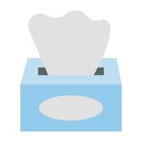 Tissue Box Vector Flat Icon For Personal And Commercial Use.