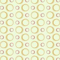 Creative circle abstract repeating pattern design vector illustration