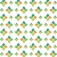 People unity trendy smart pattern colorful illustration background vector