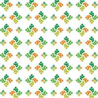 People unity trendy smart pattern colorful illustration background vector