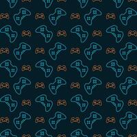 Control Pad trendy abstract pattern repeating vector illustration background