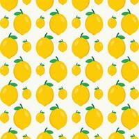 Lemon design vector illustration seamless repeating pattern background