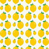 Lemon design vector illustration seamless repeating pattern background