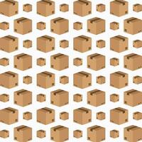 Package trendy abstract pattern repeating vector illustration background