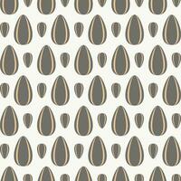 Sunflower seeds design vector illustration seamless repeating pattern