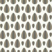 Sunflower seeds design vector illustration seamless repeating pattern