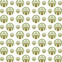 Agriculture trendy smart pattern colorful illustration background vector