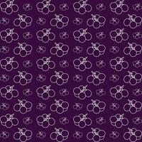 Purple grape colorful pattern beautiful background vector illustration