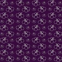 Purple grape colorful pattern beautiful background vector illustration