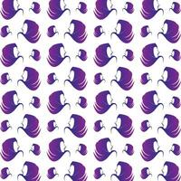 Purple hijab trendy smart pattern colorful illustration background vector