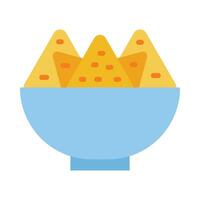 Nachos Vector Flat Icon For Personal And Commercial Use.