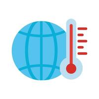 Climate Change Vector Flat Icon For Personal And Commercial Use.