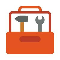 Toolbox Vector Flat Icon For Personal And Commercial Use.